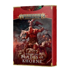 Warscroll Cards: Blades of Khorne (ENGLISH)